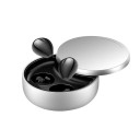Auriculares inalámbricos tipo botón con estuche de carga redondo Bluetooth 5.0 Control de música y llamadas Tamaño del auricular 1,7 x 1,3 cm 3