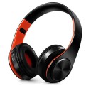 Auriculares sem fios dobráveis sobre a cabeça para música Bluetooth 4.0 Autonomia 6 horas Slot para cartão Micro SD Controlo de volume 7