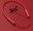 Auriculares sem fios intra-auriculares com cabo atrás do pescoço Bluetooth 5.0 Controlo de volume e faixas Bateria 100 mAh Faixa 2