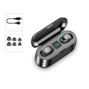 Auriculares sem fios intra-auriculares com caixa de carregamento e função de powerbank 2000 mAh Bluetooth 5.0 Controlo de música e chamadas 5