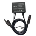 Aurinkopaneelien tehooptimointilaite 600 W 5 kpl MPPT 7-60 V 103 x 21,3 x 105,3 mm IP68-luokiteltu kotelo ja MC4-liittimet Musta Aurinkosähkölle 1