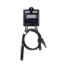 Aurinkopaneelien tehooptimointilaite 650 W MPPT 12-75 V 152 x 133 x 25,9 mm IP68-suojaus ja MC4-liittimet Musta Kattoasennuksiin 3
