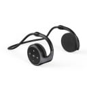 Auscultadores desportivos Bluetooth com arco de cabeça e microfone Controlo de chamadas e volume Slot para cartão Micro SD Bateria de 450 mAh 1