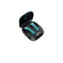 Auscultadores sem fios tipo in-ear com microfone Bluetooth 5.0 Caixa de carregamento com visor Controlo de música e chamadas Dimensões 5