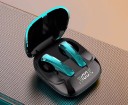 Auscultadores sem fios tipo in-ear com microfone Bluetooth 5.0 Caixa de carregamento com visor Controlo de música e chamadas Dimensões 6