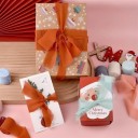 Ausgefranstes Chiffonband 5m Dekoband für Geschenke Vintage Band für Hochzeitsdeko Handarbeit Kreatives Gesteck Edle Dekoration 3