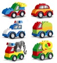 Autito de bloques de construcción para niños de 2 a 4 años Accesorio colorido para las construcciones de plástico ABS Para el desarrollo 7