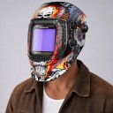 Auto-Darkening Welding Helmet 4 Sensors Switching 1/25000 s True Colour Material PP For TIG MIG and ARC Welding and Grinding 2