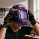 Auto-Darkening Welding Helmet Optics 1/1/1/1 Lens 10 x 9.3 cm 4 Arc Sensors Material PA For Welding and Grinding 4