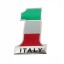 Autó matrica - Olaszország zászlaja 8