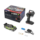Auto RC WLtoys 284131 1:28 4WD 2.4G 30 km/h Mini camioncino da corsa fuoristrada drift con luci LED 18 min di guida 100 m di portata Struttura in lega 8