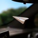 Autóba akasztható papírvlaštovka légfrissítő kb. 7 × 8,5 cm aromaterápiás illat nélkül, esszenciális olajhoz, tükördísz 2