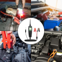Autobatteriatesteri 12V 24V värillisellä TFT-näytöllä 160x128 Monitoimidiagnostiikka sähköpiireille anturilla ja elektroodeilla 2
