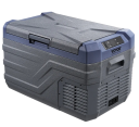 Autochladnička přenosná lednice 30 l 618×376×372 mm modro šedá kompaktní do auta na cestování kempování i delší jízdy 1