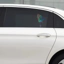 Autocolant colorat pentru mașină gest laser de rugăciune cu cruce Autocolant pentru caroserie și sticlă Decorațiune auto Varianta de culori 7