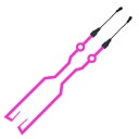 Autocolant luminos reflectorizant LED pentru cască de bicicletă și motocicletă, decorațiune autoadezivă, bandă de baterii 2x AA impermeabilă 7