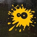Autocolant pentru mașină - pată de cerneală 2