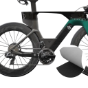 Autocolant protector decorativ pentru cadrul bicicletei cu bandă protectoare Down Tube Mountain Road Bike pliabilă Accesorii pentru ciclism 2