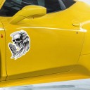 Autocolante de anjo esquelético 2