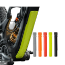 Autocolante de proteção para quadro de bicicleta 40x7x2 cm Protetor antiderrapante contra riscos Capa para quadro e corrente Bicicleta de estrada Acessórios para ciclismo 6