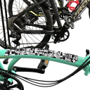 Autocolante de protecção para o tubo inferior do quadro da bicicleta Cobertura adesiva contra riscos Protecção do quadro Decoração Bicicleta de Montanha Estrada 2