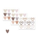 Autocolante decorative in forma de inima  Set 36 buc PVC 3 foi cu 12 autocolante O autocolante decorative pentru cadouri, decorarea interiorului si creatie 1