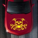 Autocolante para capô do carro - caveiras 10