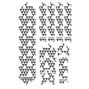 Autocolante protector 3D para quadro de bicicleta 38x23x1 cm Folha removível contra arranhões Bicicleta de montanha e de estrada Proteção do quadro 1