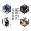 Autocolante protector 3D para quadro de bicicleta 38x23x1 cm Folha removível contra arranhões Bicicleta de montanha e de estrada Proteção do quadro 3