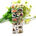 Autocolantes 3D de animais 3