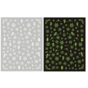 Autocolantes 3D de Natal para unhas N981 29