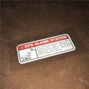 Autocolantes de alerta 2 unid 3