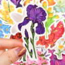 Autocolantes flores 50 pcs 3