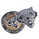 Autocollant 3D loup 3