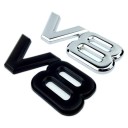 Autocollant 3D V8 2