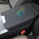 Autocollant coloré de prière laser avec croix Autocollant pour carrosserie et vitre Décoration de véhicule Plusieurs variantes de couleurs 6
