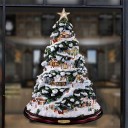 Autocollant de fenêtre Noël arbre de Noël 2