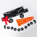 Autocollant de Noël Bonhomme de Neige 4