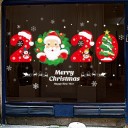 Autocollant de Noël pour verre 1