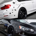 Autocollant de voiture perforations 2