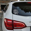 Autocollant de voiture tête de pirate 5