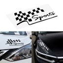 Autocollant - drapeau de course 2