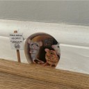 Autocollant mural souris 10 pcs 2