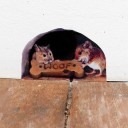 Autocollant mural souris 4