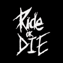 Autocollant pour cadre de vélo 5,6 x 8 cm Design Ride or Die Décoration de moto Autocollant résistant pour vélo Style street Tuning 3
