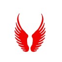 Autocollant réfléchissant ailes d'ange 2 pcs 3