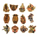 Autocollants 10/30/50 pcs 4