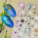 Autocollants 3D de Noël pour ongles N978 6