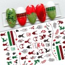 Autocollants 3D de Noël pour ongles N979 4
