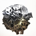 Autocollants 50 pcs A1794 2